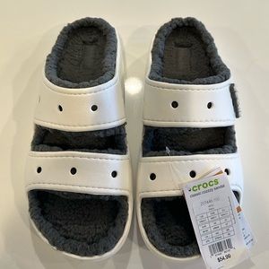 Crocs Fur Lined Sandals (Classic Cozzzy Sandal)